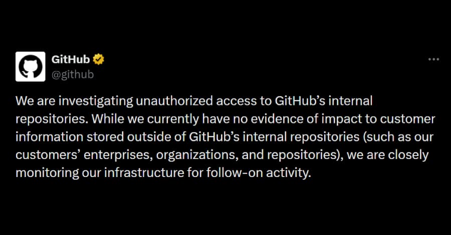 Hacker tấn công GitHub, đánh cắp 3.800+ kho mã nguồn nội bộ